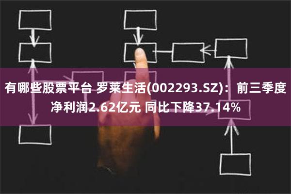 有哪些股票平台 罗莱生活(002293.SZ)：前三季度净利润2.62亿元 同比下降37.14%