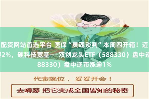 配资网站首选平台 医保“灵魂谈判”本周四开箱！迈瑞医疗涨超2%，硬科技宽基——双创龙头ETF（588330）盘中逆市涨逾1%