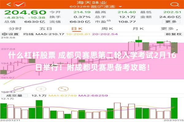 什么杠杆股票 成都贝赛思第二轮入学考试2月16日举行！附成都贝赛思备考攻略！